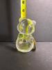 Fenton Handmade Glass Bear Paperweight with Uranium Heart Accent - 3