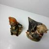 Pair of Napco Ceramic Children Figurines - 2