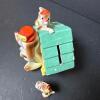 Ceramic Dog Family Bank and Figurine - 2