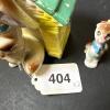 Ceramic Dog Family Bank and Figurine - 6