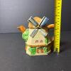 Ceramic Windmill-Style Teapot - 7