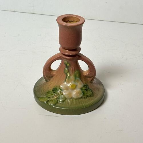 Roseville Pottery Ceramic Candlestick Holder