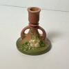 Roseville Pottery Ceramic Candlestick Holder