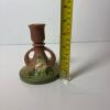 Roseville Pottery Ceramic Candlestick Holder - 5