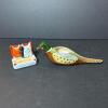 Ceramic Duck and Novelty Ashtray Pair - 2