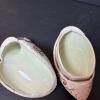 Lidded Ceramic Bird Box With Swirl Pattern - 3