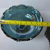 Indiana Glass Compote and Federal Glass Co. Ruffled Bowl - 8