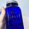 Eight Cobalt Blue Glass Salt and Pepper Shakers Including Figural Pair - 3