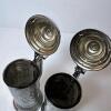 Pair of Avon Lidded Glass Beer Steins - 3