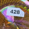 Pair of Amber Carnival Glass Bowls - 6
