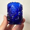 Cobalt Blue Glass Tableware Lot - 3