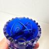 Cobalt Blue Glass Tableware Lot - 4