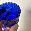Cobalt Blue Glass Tableware Lot - 5