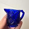 Cobalt Blue Glass Tableware Lot - 6