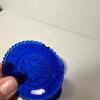 Cobalt Blue Glass Tableware Lot - 7