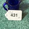 Cobalt Blue Glass Tableware Lot - 11