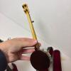 Miniature Musical Instrument Lot with Banjo Case - 6