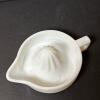 Sunkist White Milk Glass Juicer - 2