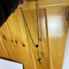Religious Decorative Items: Crucifixes, Mug, Rosary, and House Blessing - 9