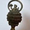 Brass-Tone Crumb Catcher with Esmeralda Figural Handle - 2
