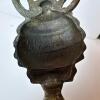 Brass-Tone Crumb Catcher with Esmeralda Figural Handle - 5