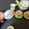 Miniature Porcelain Peek-A-Boo Tea Sets - 7