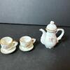 Miniature Porcelain Peek-A-Boo Tea Sets - 10