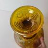 Marigold Carnival Glass Punch Bowl and Eitgh Cups - 8