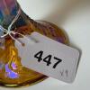 Marigold Carnival Glass Punch Bowl and Eitgh Cups - 11