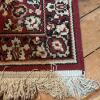 Oriental Area Rug with Red Medallion Pattern, 42"x24" - 3