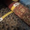 Oriental Area Rug with Red Medallion Pattern, 42"x24" - 11