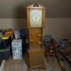 United Clocks Grandfather-Style Electric Shelf Cabinet Clock