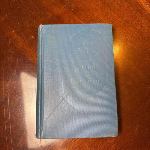 Vintage 1928 "On Being a Girl" by Jessie E. Gibson