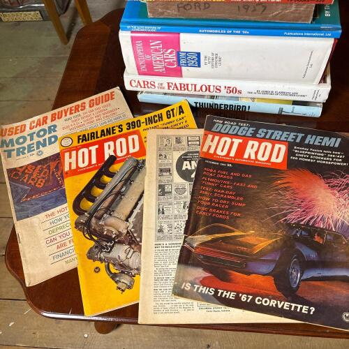 Vintage Automotive Books and Magazines
