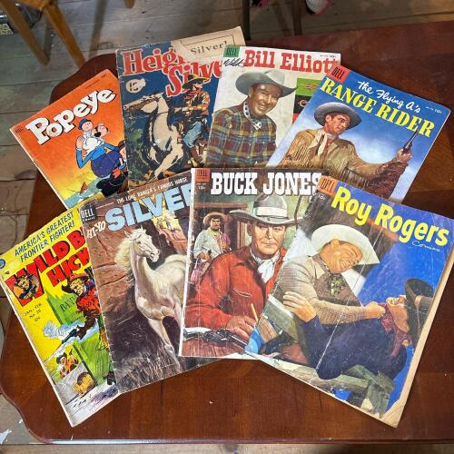 Vintage 1950s Dell Western Comic Books