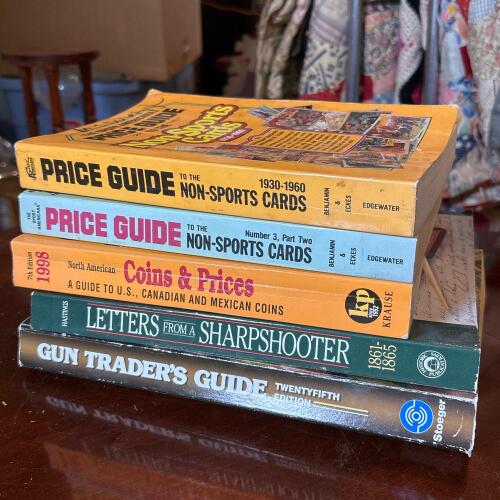 Price Guides, Coin, & Gun Trader Reference Books