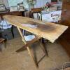Rustic Wooden Folding Ironing Board - 2