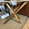Rustic Wooden Folding Ironing Board - 6