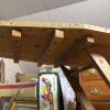Rustic Wooden Folding Ironing Board - 7