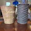 Three Rustic Woven Baskets - 3