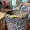 Three Rustic Woven Baskets - 5