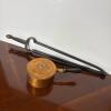Copper Tone Saucepan & Metal Tongs