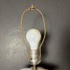 Capodimonte Style Table Lamp with Raised Butterfly Motif - 4