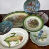 Decorative Wildlife and Botanical Collector Plates