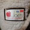 Joe's Genuine Leather Shearling Vest and Blue Suede Fringed Vest - 3