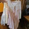 Pioneer-Style Floral Dress, Skirt, and Crinoline Petticoat - 3