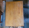 Antique Sewing Table and Upholstered Footstool, Victorian-Style - 4
