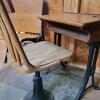 Vintage School Desk Set and Bench - 5