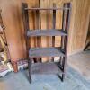 Mission-Style Wooden Bookshelf - 2