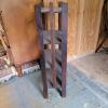 Mission-Style Wooden Bookshelf - 3